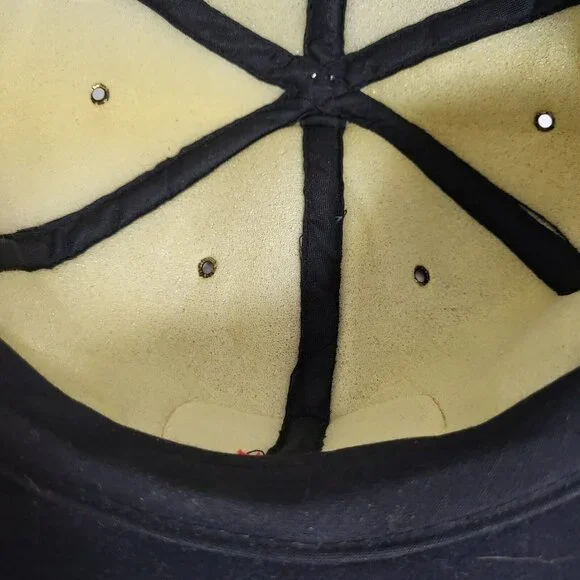 Black Rope-Trim Baseball Cap - Picture 9 of 11